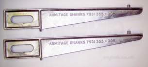 Armitage Shanks Commercial Sanitaryware -  Armitage Shanks S9221 Cleaner Sink B/i Brackets Sc
