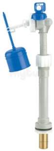 Thomas Dudley Inlet Valves -  Thomas Dudley 324302 Na Hydroflo Telescopic Bottom Inlet Valve With Brass Tail