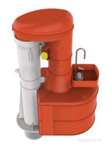 Thomas Dudley Cisterns -  Td Turbo 44 Syphon 7/9 Ltr 216mm 85