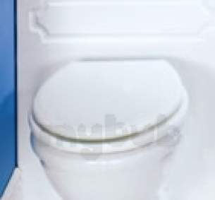Sylvan Wc Seats -  Cb Sylvan Wc Seat White/trad/cp 184373