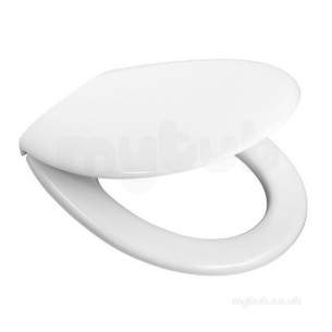 Ideal Standard Wc Seats -  Ideal Standard Europa E9613 Seat And Cover Plus Ss Hinges Wh E961367