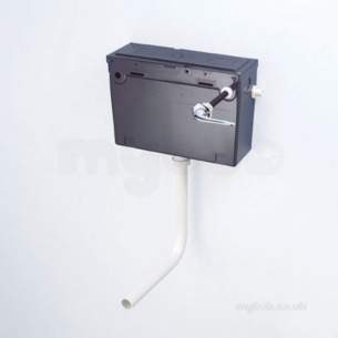 Armitage Plastic Cisterns -  Armitage Shanks S361967 Na Conceala 2 Concealed 6 Litre Cistern Bottom Supply Lever