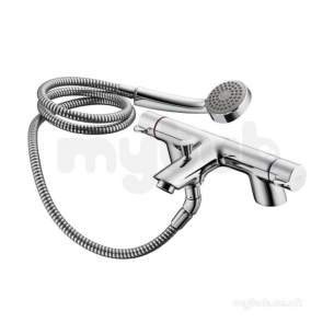 Armitage Shanks Commercial Brassware -  Armitage Shanks Piccolo 21 B9141 Mono Bath Shower Mixer And Kit B9141aa