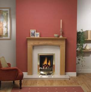 Be Modern Fire Surrounds -  42 Inch Tudor Mantel Medium Mahogany