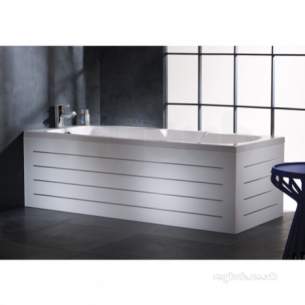 Roper Rhodes Bath Panels -  Linear Bp1601 700mm End Panel White