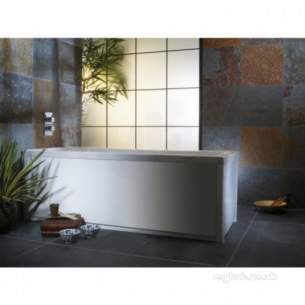 Roper Rhodes Bath Panels -  Uno 1700mm Front Panel With Plinth White