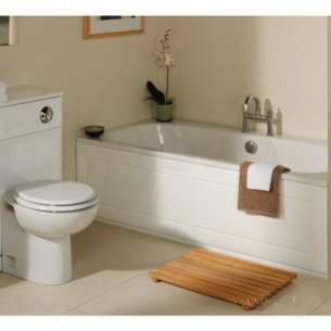 Roper Rhodes Bath Panels -  Valencia Bp601 700mm End Panel High G/wh