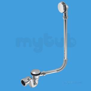 Mcalpine Metalic Traps and Waste -  Brasstrap-50-cp 1.5 Inch Bath Tr Waste O/flow
