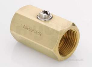 Broen Ballofix Valves -  Ballofix 3350 Ya 1/2 Inch Fxf Valve Brass