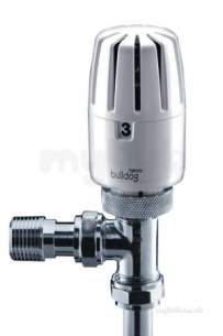 Pegler Bulldog TrvS and Manual Valves -  Bulldog Thermostatic Radiator Valve/lockshield Drain-off Valve Pack 8mm/10mm