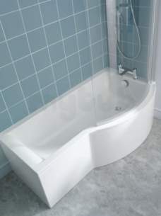 Ideal Standard Concept Acrylics -  Concept 1700x700 No Tap Holes Right Hand Std Shower Bath E731501