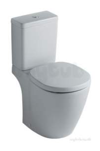 Ideal Standard Concept -  Ideal Standard E796901 White Concept Cube Close Coupled 2.6/4 Litre Dual Flush Cistern