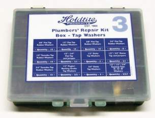 Miscellaneous Cistern Accessories -  New Plumbers Tap Washer Repair Kit Box
