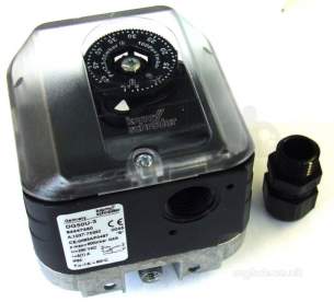 Kromschroder Uk Ltd -  Nu-way Krom Dg 50u-3 2.5-50mbar Auto Pressure Switch