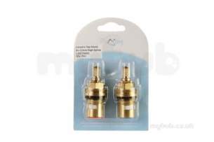Miscellaneous Cistern Accessories -  8x12mm High Spline X20 Tap Valve Pair