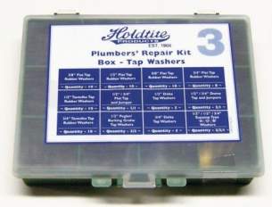 Miscellaneous Cistern Accessories -  New Plumbers Tap Washer Repair Kit Box