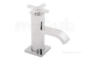 Deva Brassware -  Deva Crux101 Basin Taps Cp