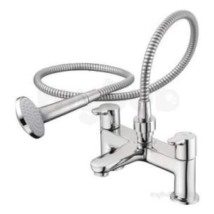 Ideal Standard Brassware -  Concept Blue B9930 Two Tap Holes Bsm And Kit Cp