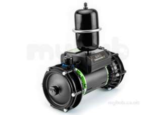 Salamander Shower Pumps -  2.0 Bar Twin Uni Centrif Shower Plus Bathroom