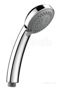 Center Shower Accessories -  Center Brand C04828 Chrome Shower Handset With Three Functions Rub Clean Nozzles