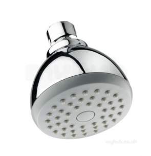 Center Shower Accessories -  Center 65mm Fixed Shower Head Chrome