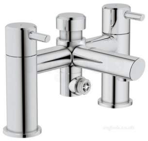 Grohe Tec Brassware -  Carolina 25019 3/4 Inch Two Tap Holes Basin Mixer Cp