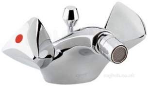 Grohe Tec Brassware -  Carolina 24433 1/2 Inch Bidet Mixer M/b Puw Cp 24433000