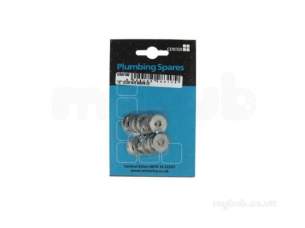 Own Brand Blister Packs -  Center Brand Udc/54/192 Na Valve Washer For Jetline Sinks Set Of 10