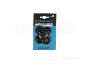 Own Brand Blister Packs -  Center Brand Udc/54/010 Black 32 Mm Ball Valve Pack Set Of 5