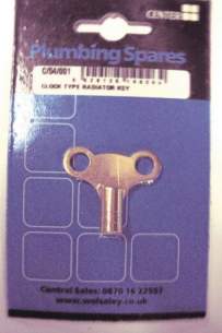 Cb Blister Packs -  Center Clock Type Radiator Key Udc/54/001