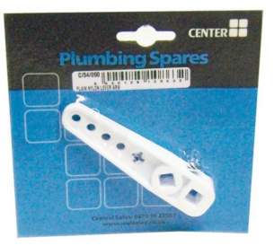 Own Brand Blister Packs -  Center Brand Udc/54/090 White Plain Nylon Lever Arm