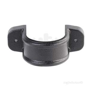 Hunter Foundry Effect Rainwater -  Foundry Effect 68mm D/pipe Eared Brkt