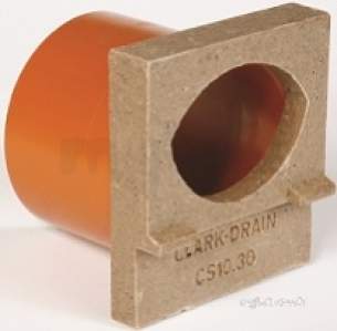 Gullys and Channel Drainage -  Horizontal Spigot End Outlet Upvc To 110mm Underground Cd124