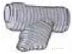 Polypipe Pvc and Pp Land Drain -  160mm To 60mm Black Upvc Multi Junction