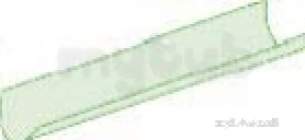 Polypipe Elegance Range -  Elegance C/i Effect Gutter 2m Bk