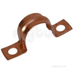 Lawtons Copper Clips -  Saddle Clip - Copper - 1 Piece - 42mm