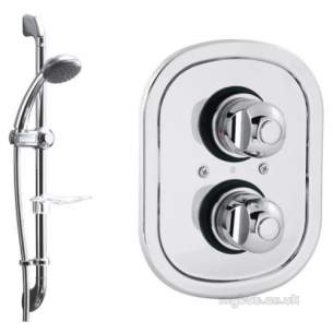 Deva Showering -  Deva Ethos Thermostatic Shower Kit