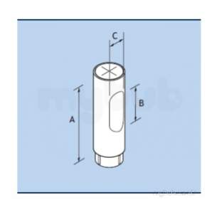 Alumasc Rainwater Products -  Alumasc Mf F/j 76mm Round Access Pipe