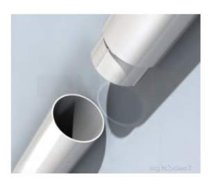 Alumasc Rainwater Products -  Alumasc Mf F/j 100mm X 2m Round Pipe