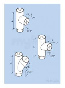 Alumasc Rainwater Products -  Alumasc Mf F/j 100mm X135d Rd Brnch