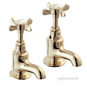 Deva Brassware -  Deva Cr21 Coronation Vanity Taps Cp