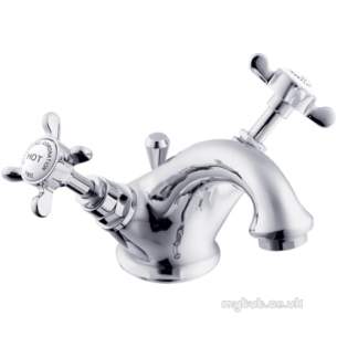 Deva Brassware -  Deva Coronation Basin Mixer And Puw Cp