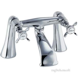 Deva Brassware -  Deva Coronation Bath Filler Chrome Plated Cr26