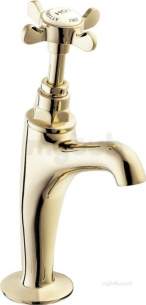 Deva Brassware -  Coronation Gold High Neck Sink Taps