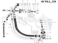 Bristan Brassware -  Bristan Waste Overflow Filler Gp