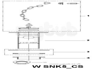 Bristan Brassware -  Bristan Sink Waste 5 Gp W Snk5 G