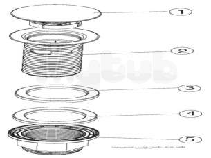 Bristan Brassware -  Bristan Universal Basin Waste Chrome