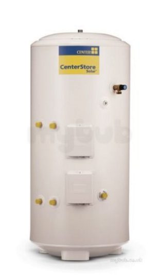 Centerstore Unvented Stainless Steel Cylinders -  Centerstore 190 Ind Solar Unvented Cyl