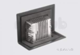 Harmer Roof Outlets -  Ci Roof T Way Outlet-2 Inch Bsp Rect Grate Ctw2/rc