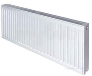 Stelrad Compact Radiators -  Stelrad 3073305 White Compact K3 Radiator 700x500mm